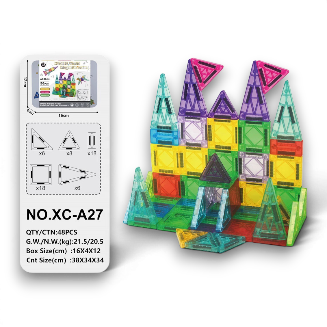 Mideer Magnet Blocks - Image 4