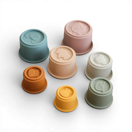Silicone Stacking Cups